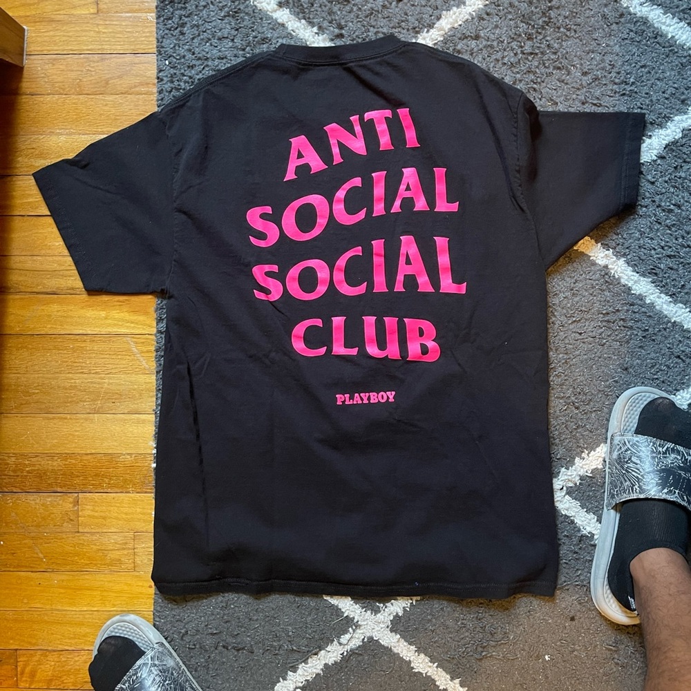 Anti Social Social Club Playboy Collab Tee